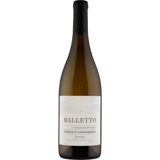 Balletto Vineyards Teresa`s Unoaked Chardonnay 2022